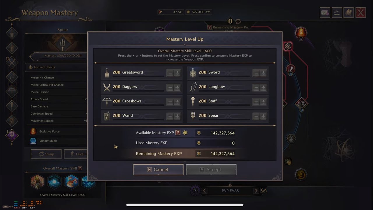 First Player with ALL Masteries 200 + Spear Farming – Throne and Liberty