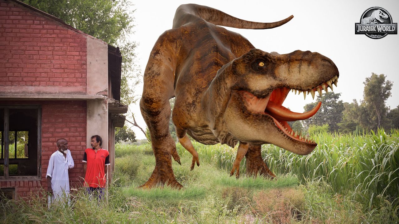 Jurassic World Camp Cretaceous Fan Made Film Part 1 | T Rex Chase | Huzi Films