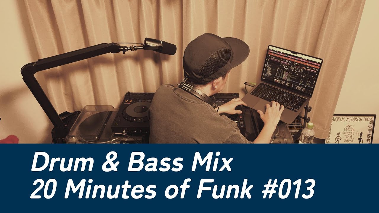 Drum & Bass Mix / 20 Minutes of Funk #013 by Velocity / Liquid Funk DNB, DJ Mix, ドラムンベース,  リキッドファンク