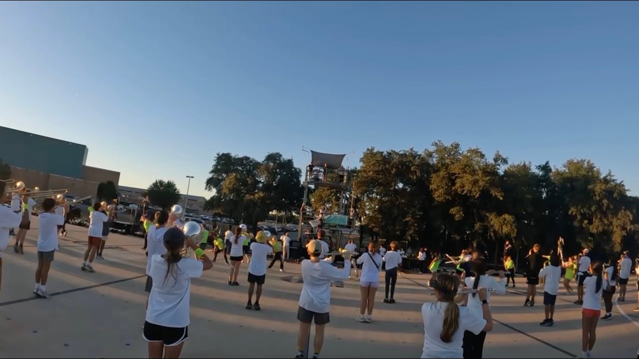 Cedar Park High School Marching Band 2025 Listen Tenor Saxophone Screamer Cam