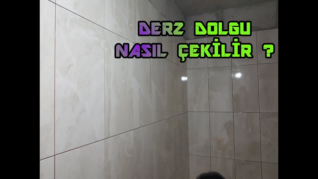 DUVAR SERAMİKLERİNİN DERZİ NASIL VERİLİR ? / @seramik @ fayans @ granit @ derz