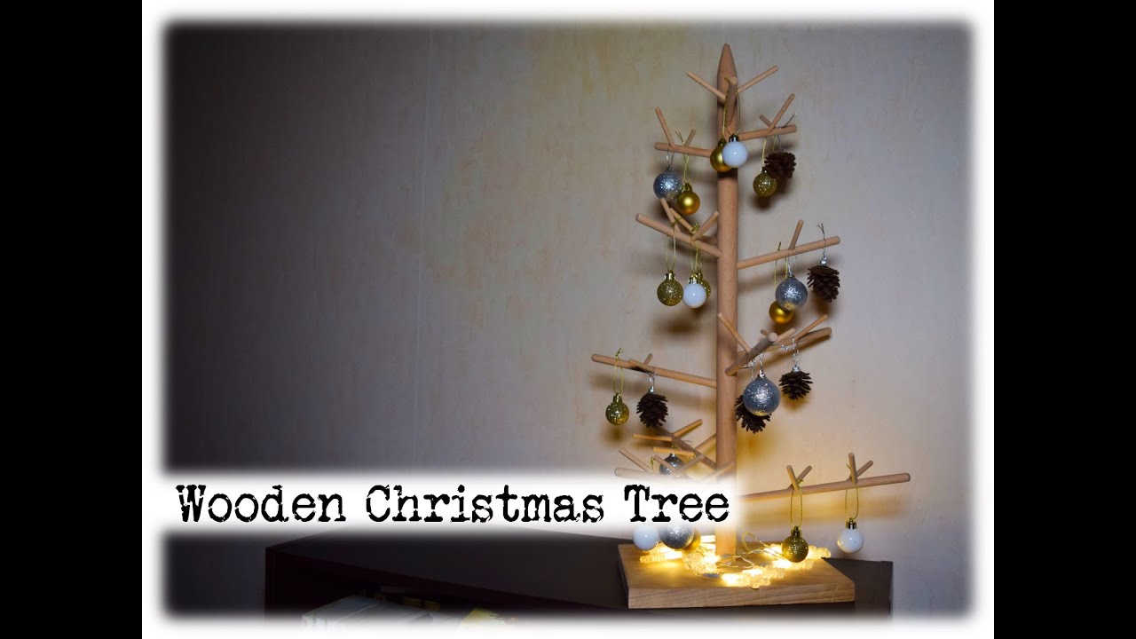 Wooden Christmas Tree || DIY