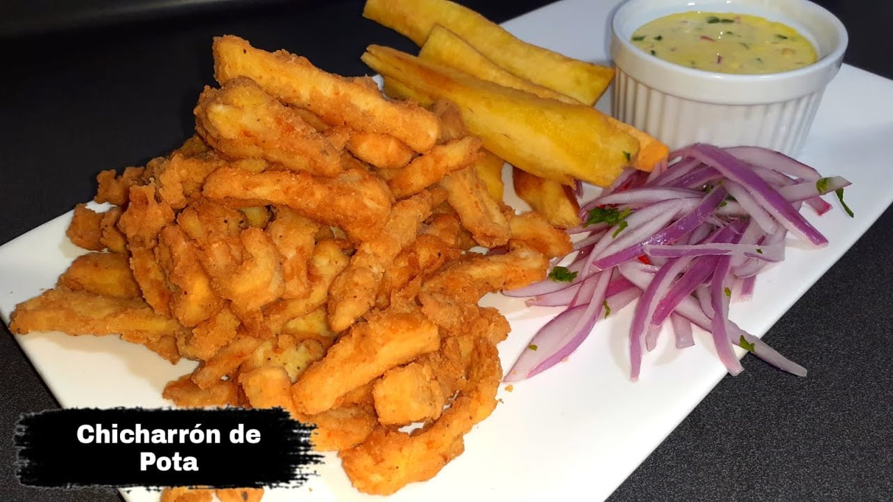 Chicharrón de Pota | Receta Peruana