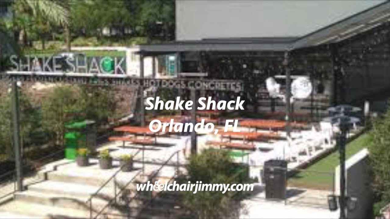 Shake Shack Orlando - Wheelchair Accessibility Review
