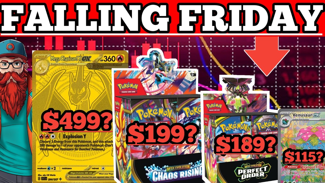 POKEMON FALLING FRIDAY! Weekly Investing, Collecting & News Market Update!