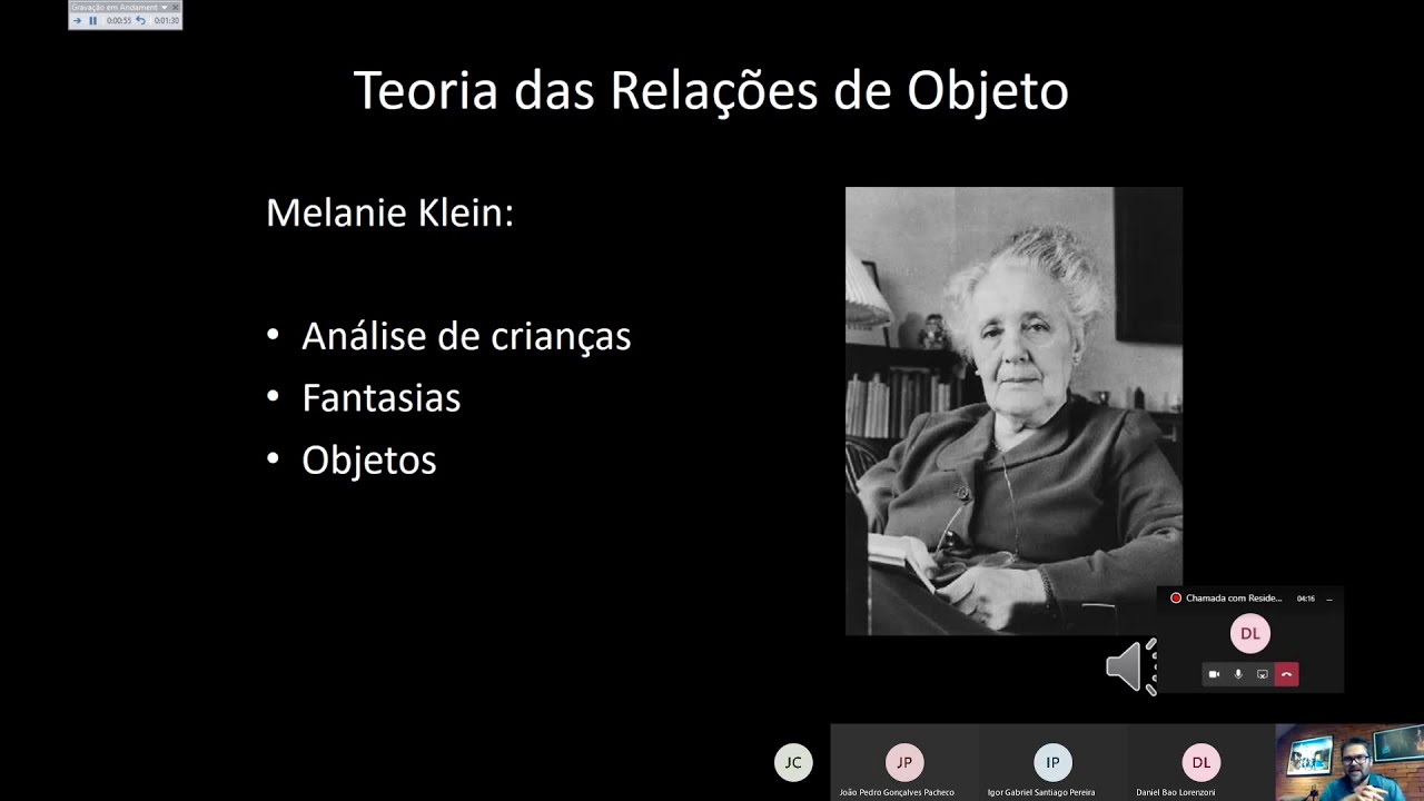 Princípios fundamentais da teoria das relações de objetos
