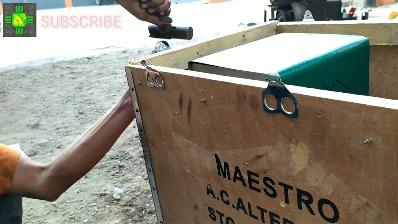 Unboxing Generator maestro 15kW 3phase AVR AC ALTERNATOR