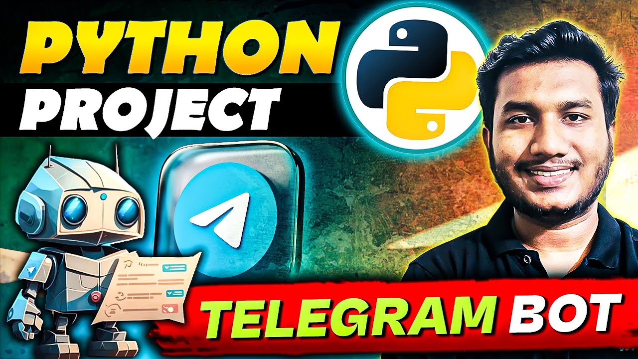 Как создать бота Telegram с помощью Python | Полное руководство по проекту Python