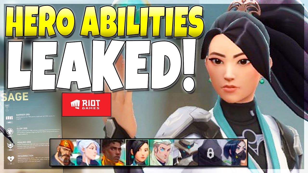 RIOT'S NEW FPS 'PROJECT A' HEROES LEAKED!! 