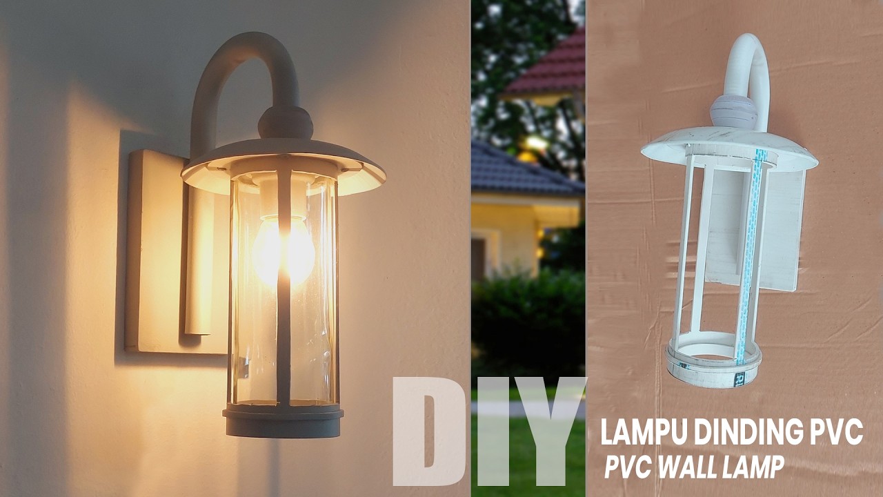 DIY LAMPU SEBAGUS INI DIBUAT DARI PIPA PVC DAN BOTOL BEKAS