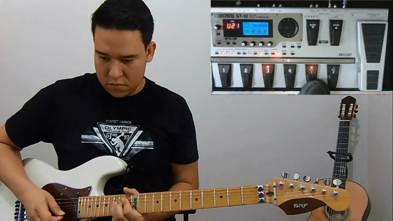 Boss GT-10 #3 Usando o modo solo fw