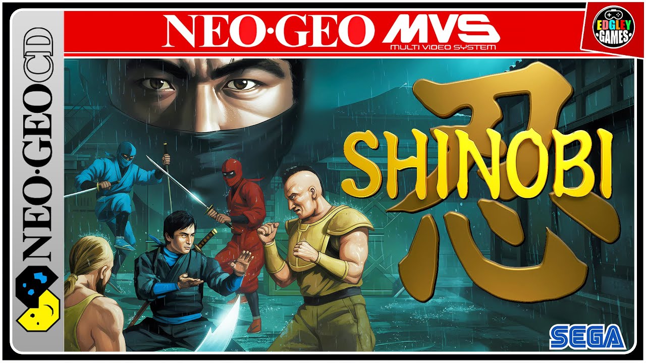Shinobi - New Arcade port for Neo Geo AES and Neo Geo CD. by Hoffman 🎮 Let's Play!