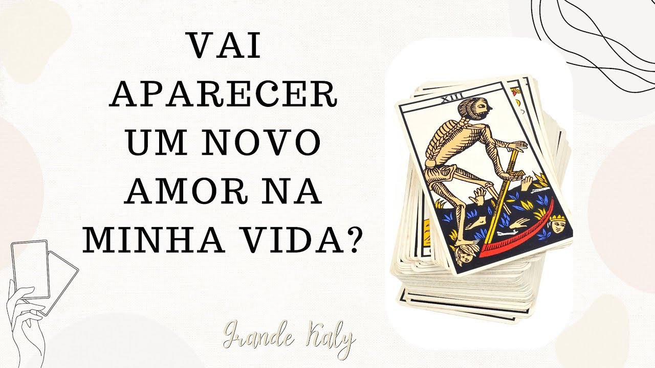 VAI APARECER UM NOVO AMOR NA MINHA VIDA? TEREI UM NOVO AMOR LOGO? TAROT RESPONDE
