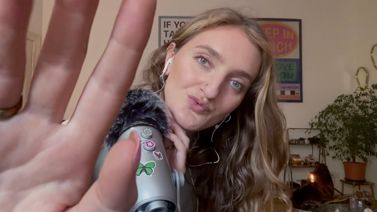 ASMR my subscribers choose my triggers 💞 tea bags, glass tapping, mic scratching, dog sniffles,…