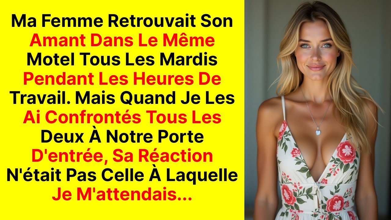 Réaction de ma femme à mon retour inattendu à la maison
