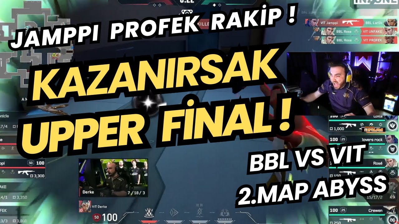 FERİT GÖZÜNDEN BBL VS VIT 2.MAP | KAZANIRSAK UPPER FİNALDEYİZ ! RAKİP JAMPPI | VALORANT EMEA 2026