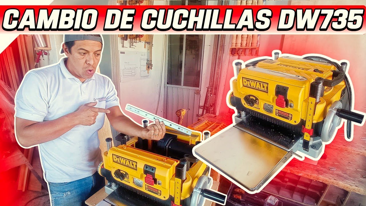 Mi Cepillo Dewalt DW735 Ya no corta #elmueblemoderno