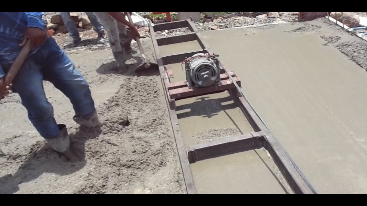 Full process of Trimix Flooring,VDF Vaccum Dewatering Flooring Concrete,Vacuum Dewatering System