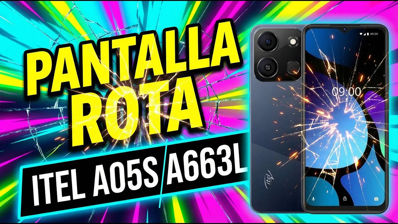 Pantalla rota Itel A663LC? Así se cambia!