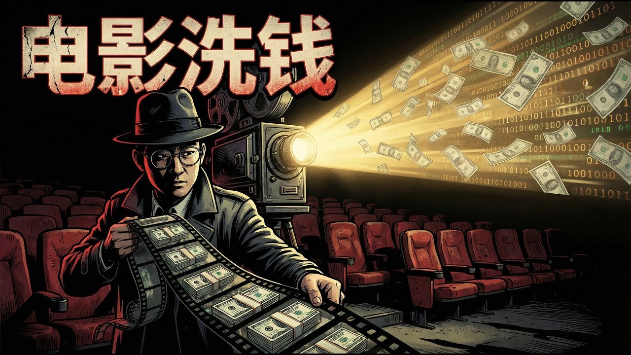 【商业】电影洗钱内幕｜合法收益伪装术｜黑钱洗白全流程｜资金流转链路｜新兴套路｜洗钱揭秘｜黑钱变合法｜NFT｜虚增成本｜叶问3 | 华尔街之狼