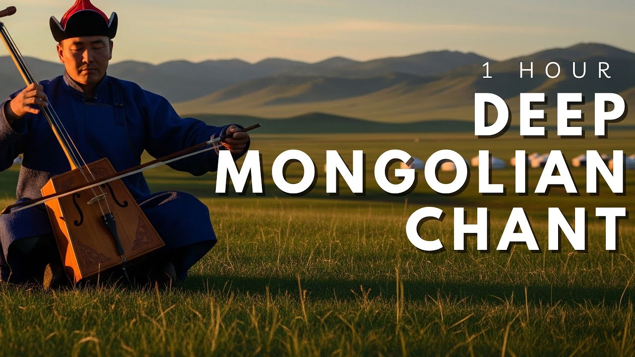 Anxiety Relief Music – Deep Mongolian Throat Singing to Calm the Nervous System (1 Hour)