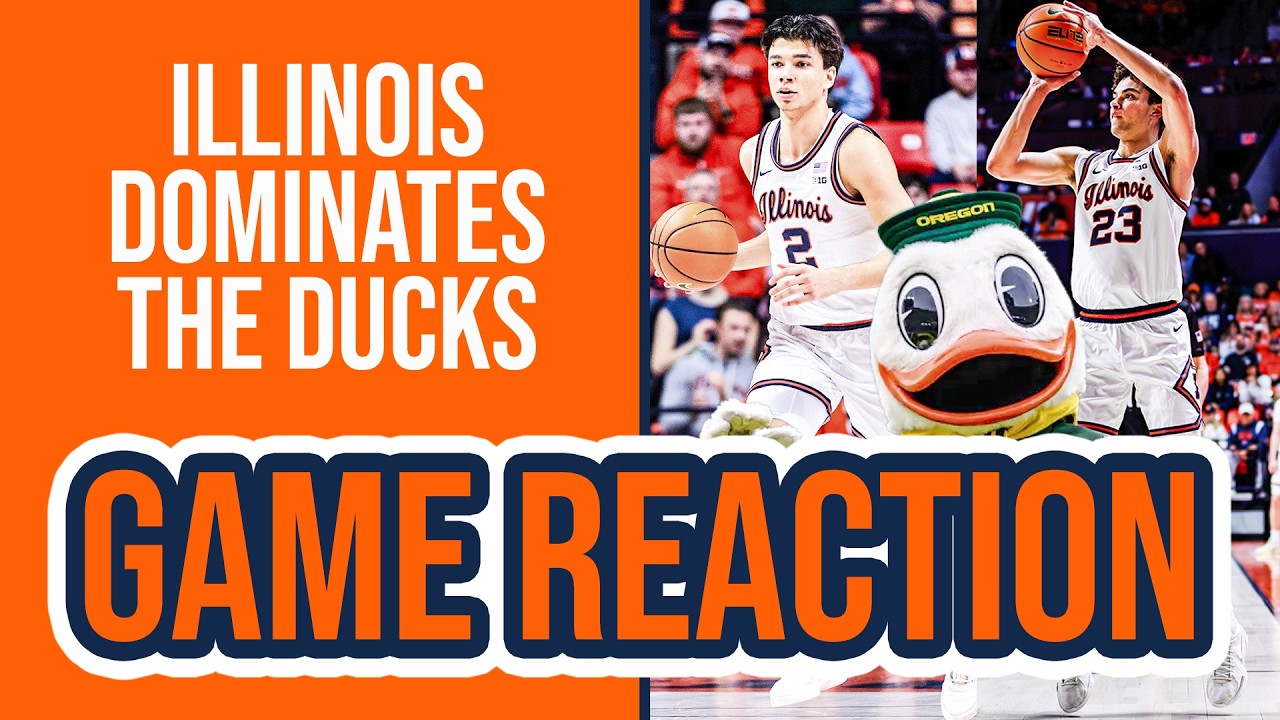 Illinois vs Oregon Postgame REACTION | The Champaign Room Recap LIVE