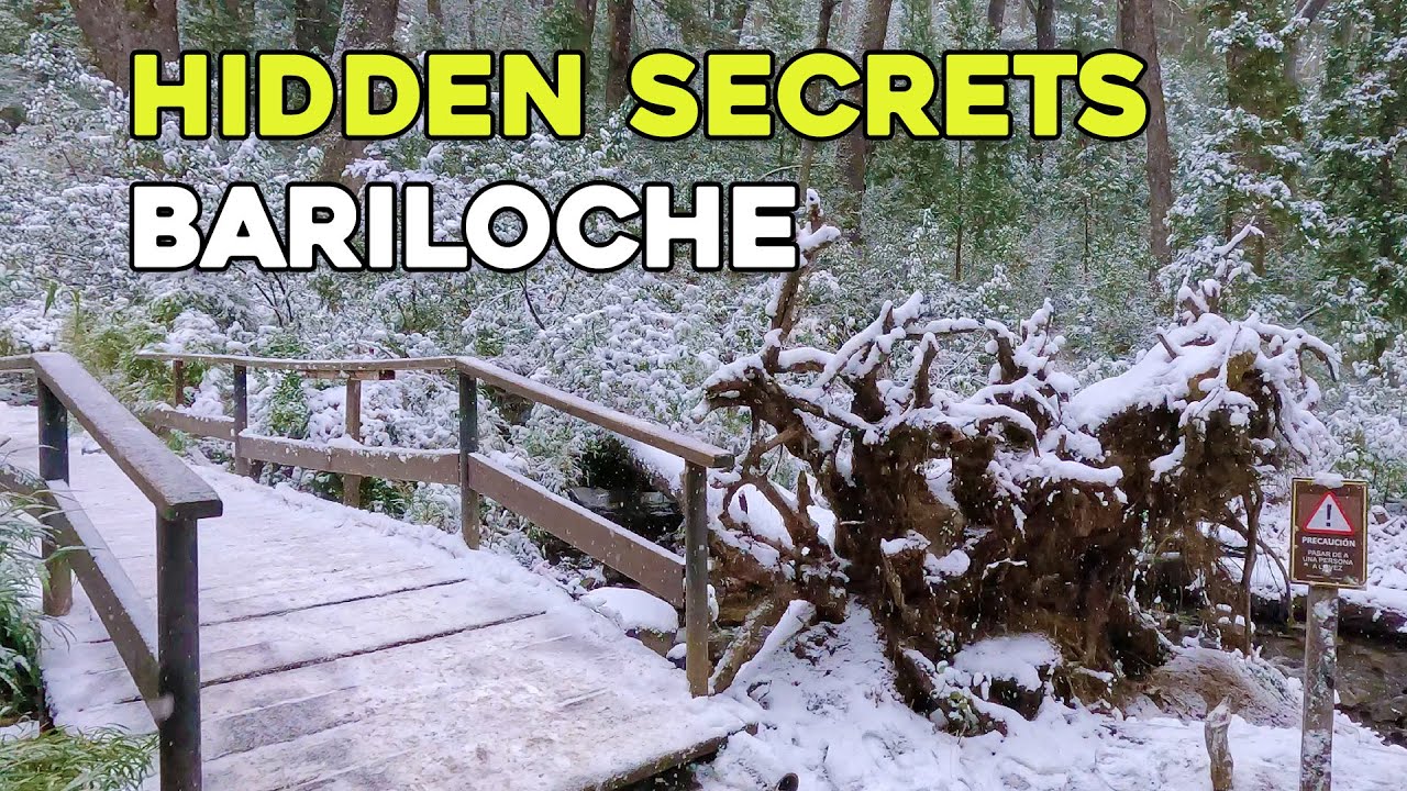Walking Tour Hidden Secrets - BARILOCHE, Argentina 4K