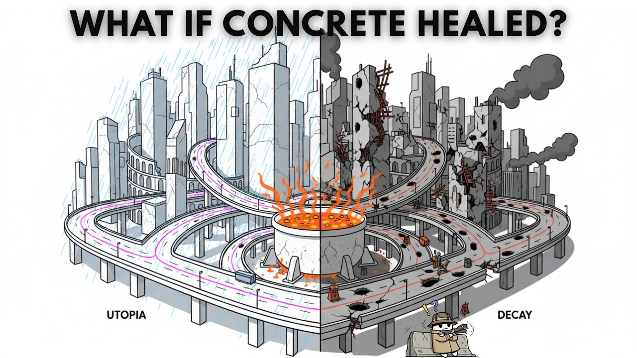 What If Roman Self-Healing Concrete Was Never Lost? | The Eternal Cities Timeline