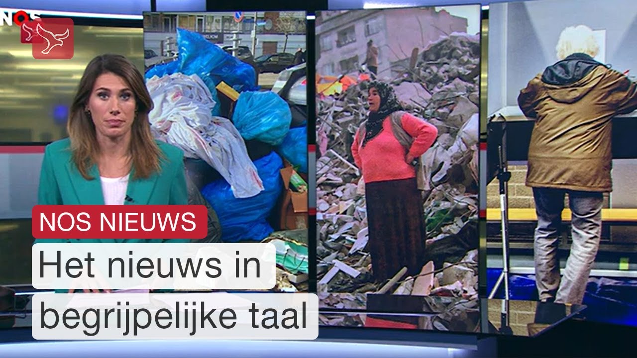 Afval in de straten en hulp voor Turkije en Syrië | NOS Nieuws van de Week | 16 februari 2023