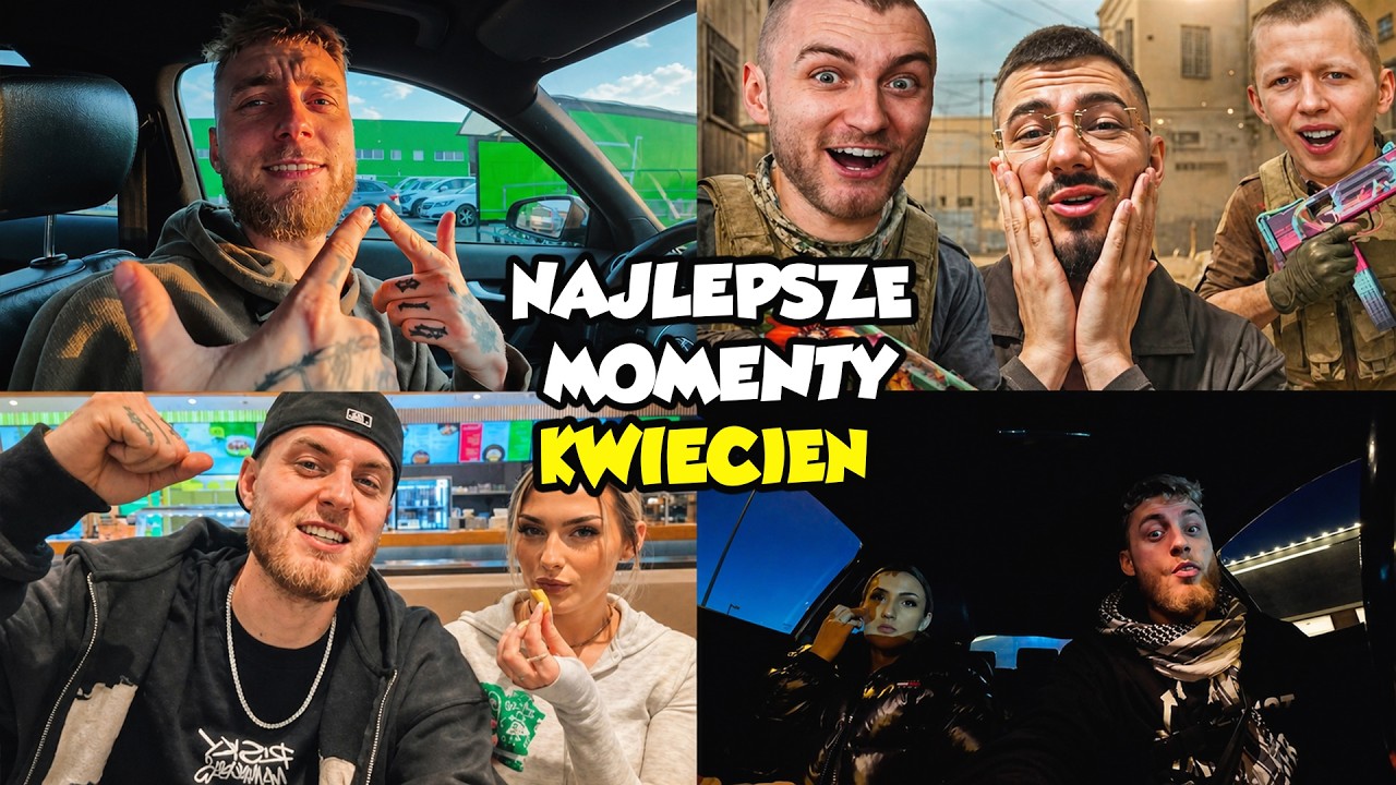 ANGLIK NAJLEPSZE MOMENTY KWIECIEŃ!