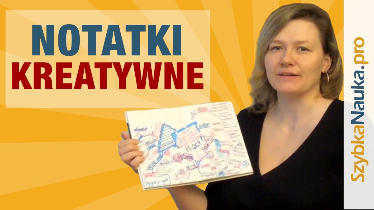 Notatki Kreatywne - szybkie notatki poprawiające pamięć i koncentrację