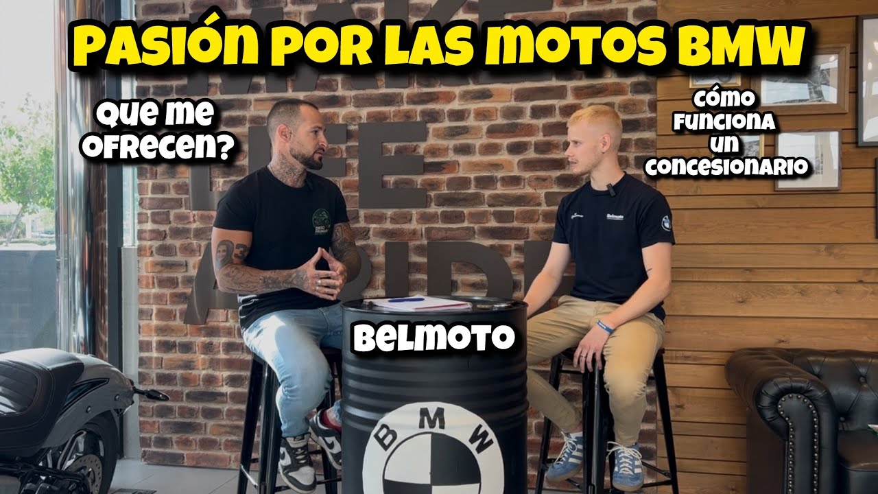 Pasi&oacute;n por las motos BMW, visitamos Belmoto concesionario oficial. C&oacute;mo funciona? #bmw #motos 