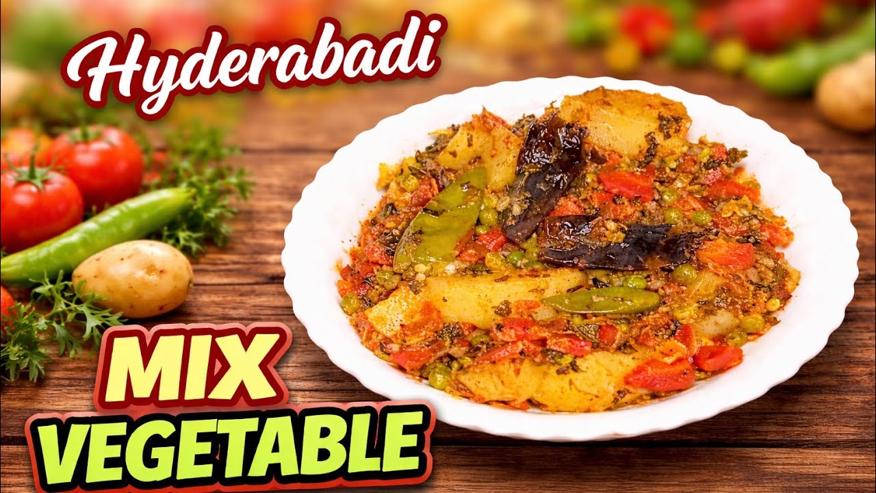 Hyderabadi Mix Vegetable | Shadiyon Wali Hyderabadi Sabzi Recipe | Full Taste 😋
