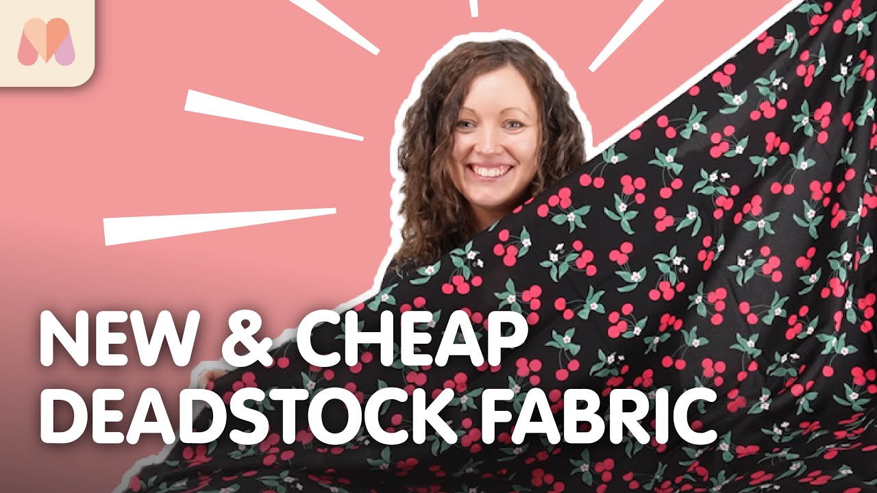 NEW Printed Deadstock Fabrics from £3.99/m | Fabric Showcase