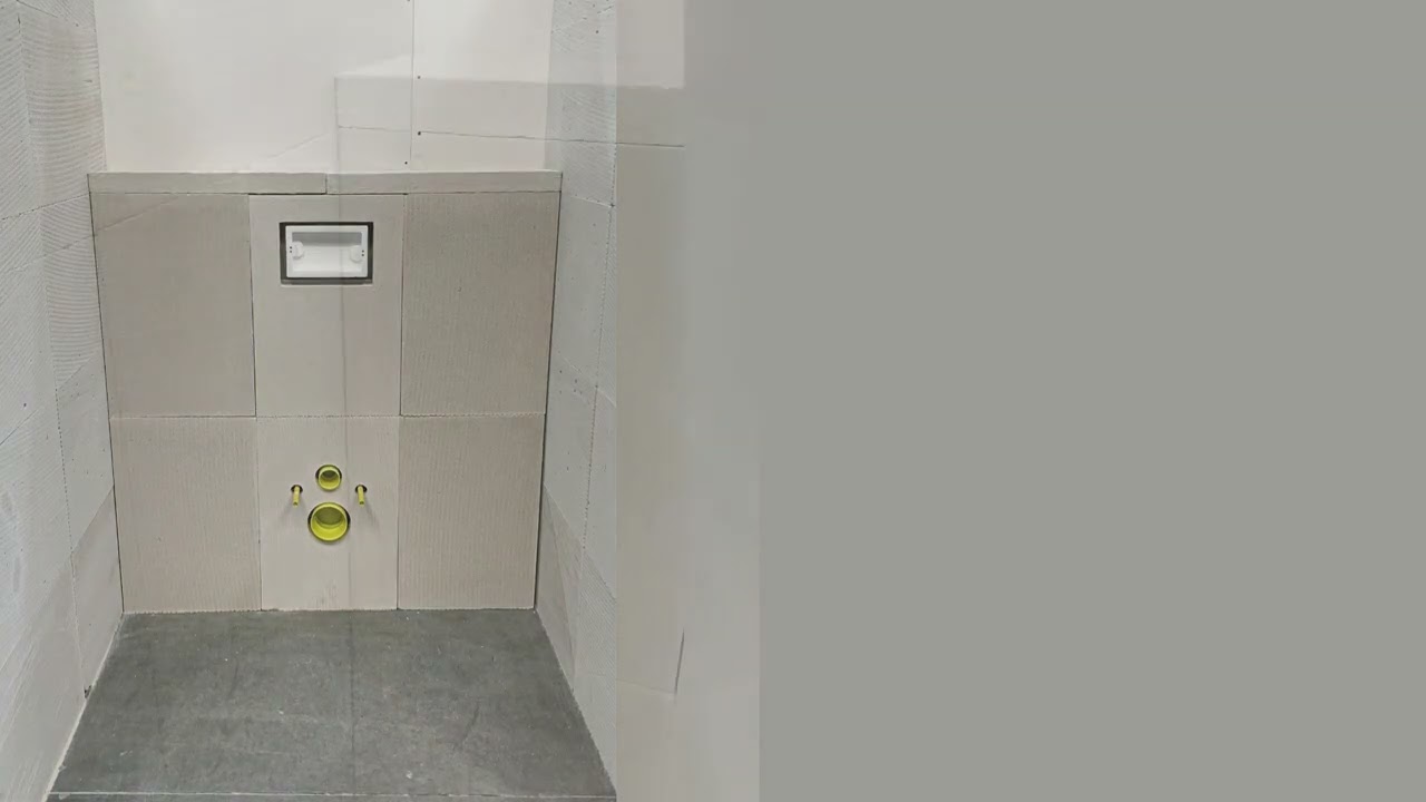 Een toiletombouw kun je gemakkelijk zelf plaatsen met de toilet ombouw van 123Cellenbeton
