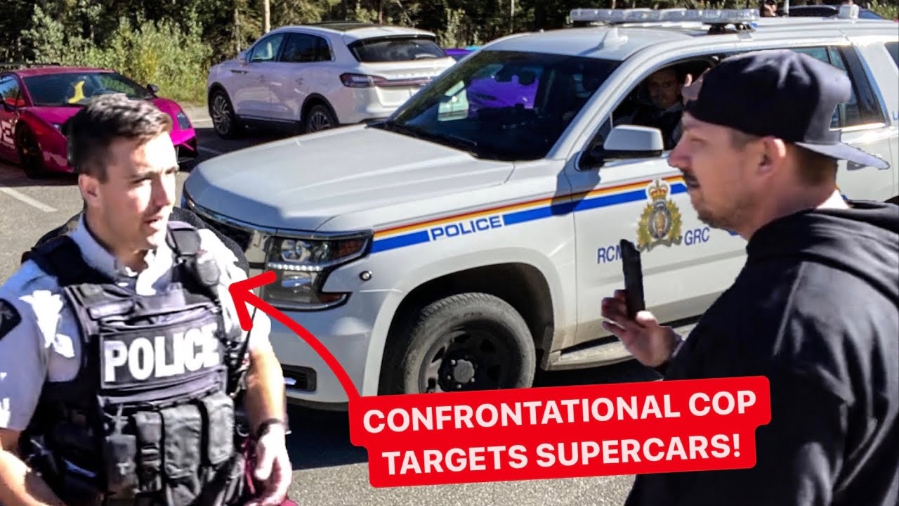 POLICE TARGET LAMBORGHINI OWNER! *CONFRONTATIONAL RCMP*