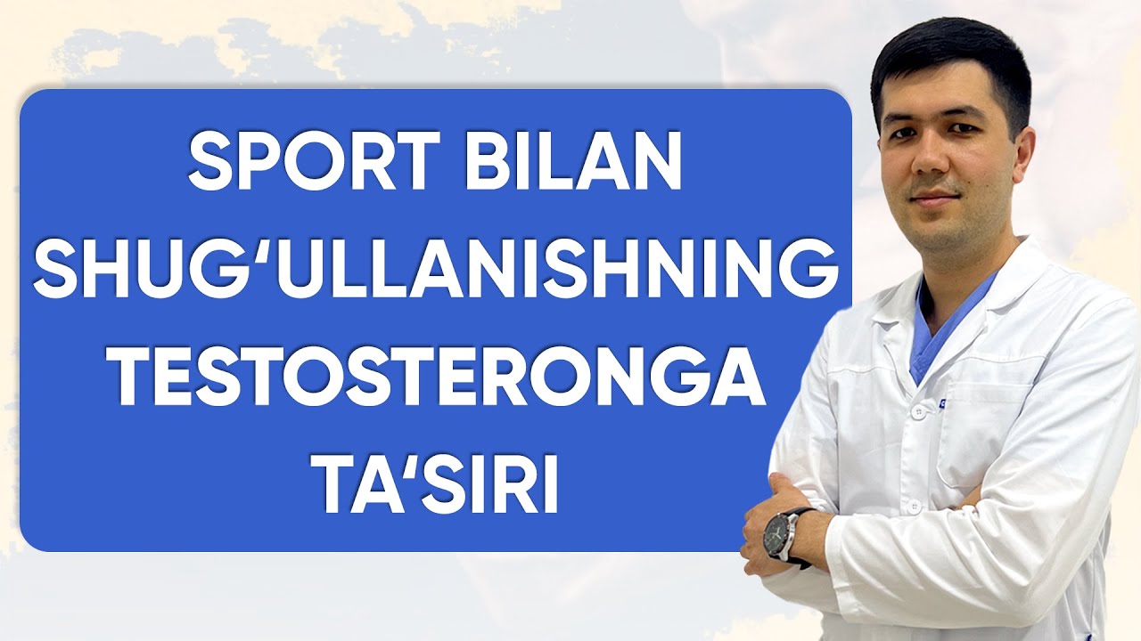 Sport bilan shug'ullansam Testosteron ko'tariladimi?