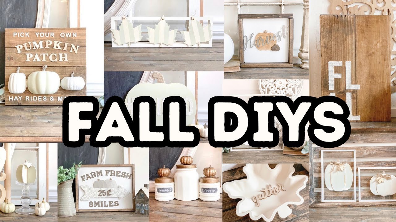 Get Inspired With These DIY Fall Decor Ideas!