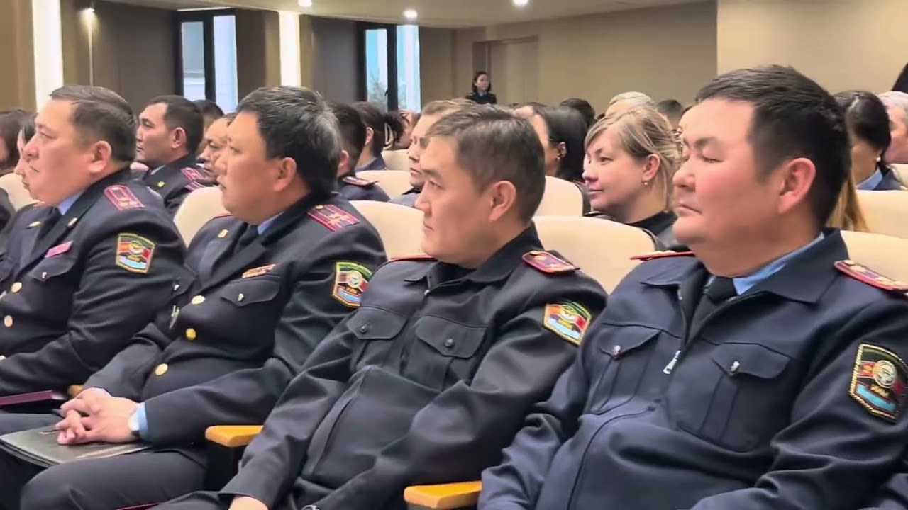 Ички иштер министрлигинде “Улуттук дем - дүйнөлүк бийиктик” уңгужолу боюнча иш-чара өткөрүлдү