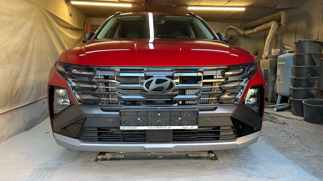 Konserwacja podwozia Hyundai Tucson 2025 Innotec Hi-Temp Wax Dry i Dinitrol 1000