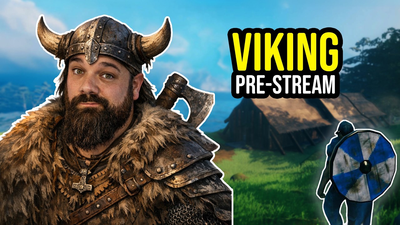 Valheim Pre-Stream | Fresh World Starting Soon