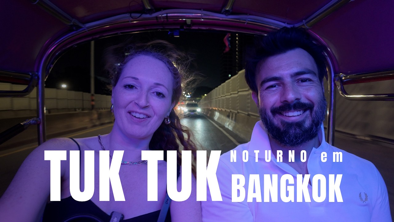 Bangkok: Passeio de TukTuk Noturno em Português - Chinatown, Templos Iluminados e Khao San Road