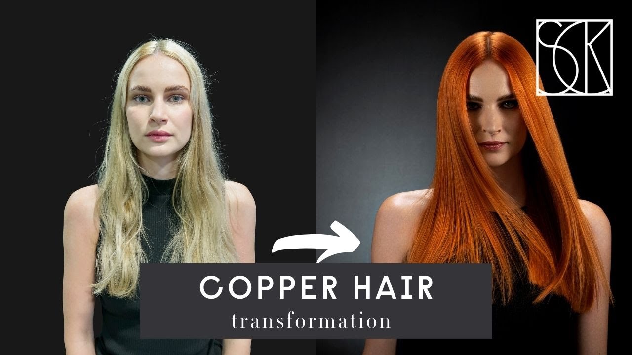 FROM BLONDE TO COPPER - COLOURING TUTORIAL