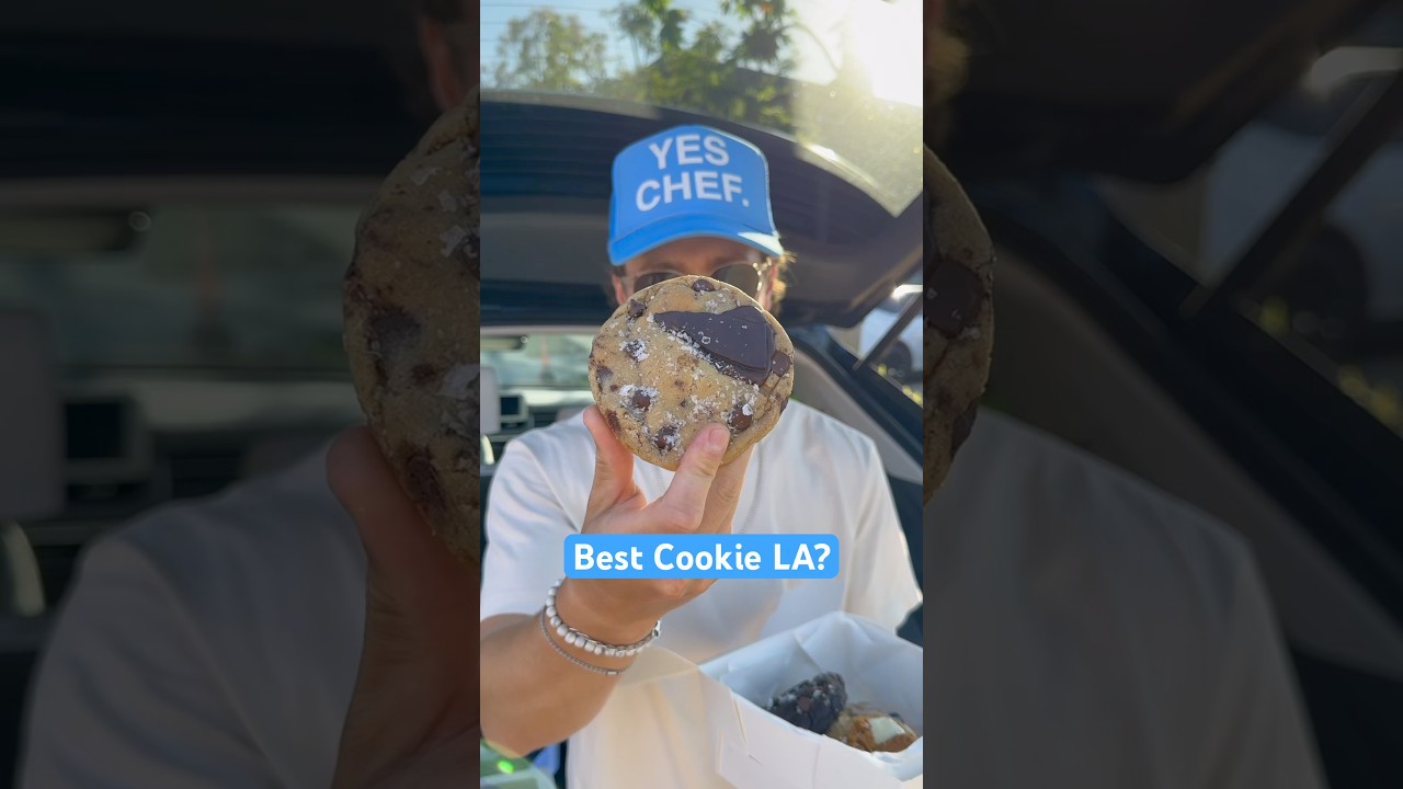 Trying what people say are the best new cookies in LA PT.2 📍baked socal, LA #cookie #food