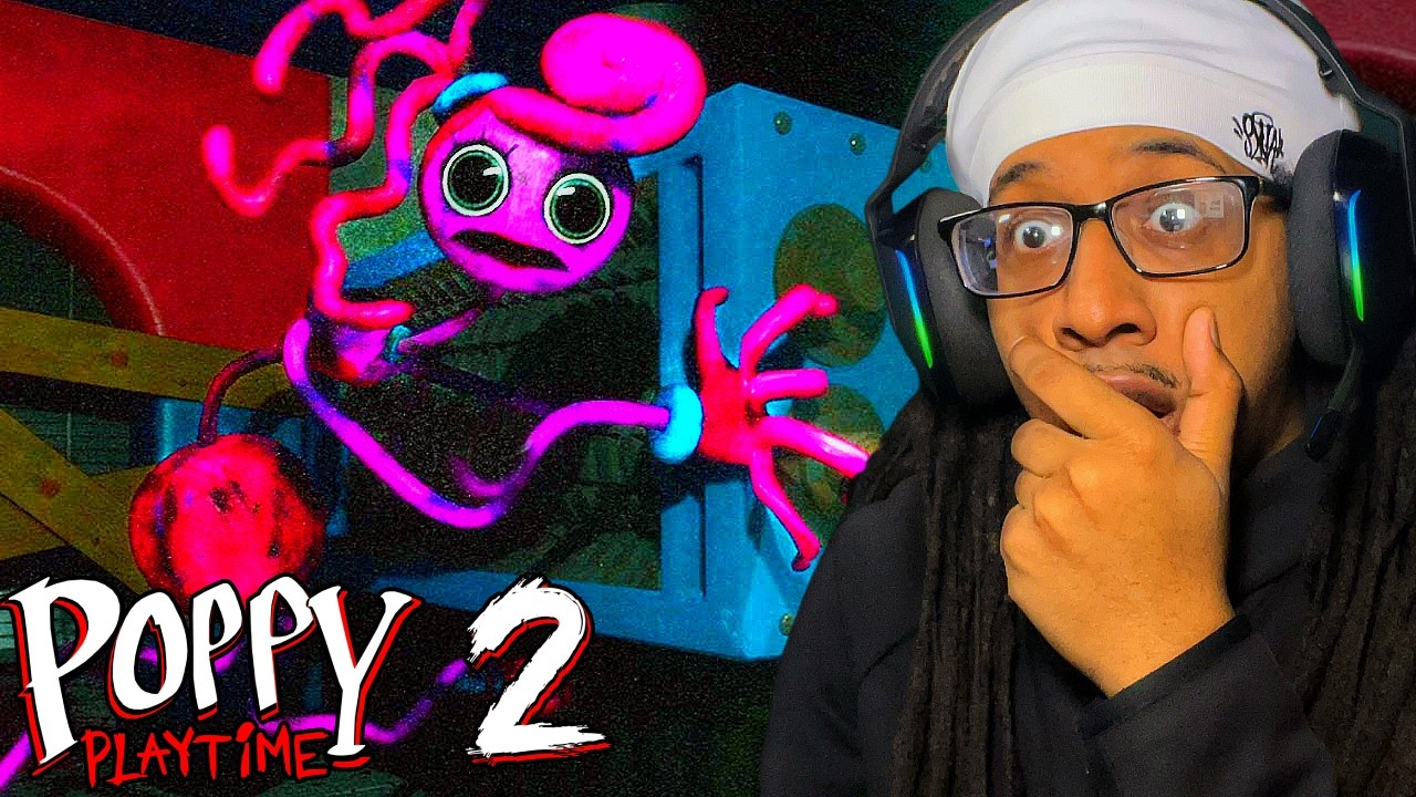 Mommy Long Legs won’t stop chasing me... I’ve never been this scared!! | Poppy Playtime Chapter 2