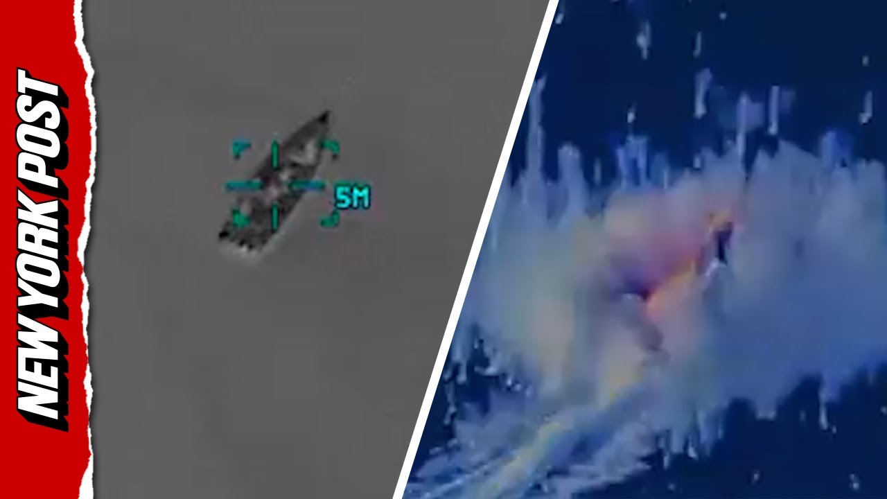 New Video Shows US Blowing Up Another Venezuelan Drug Boat, Killing 6