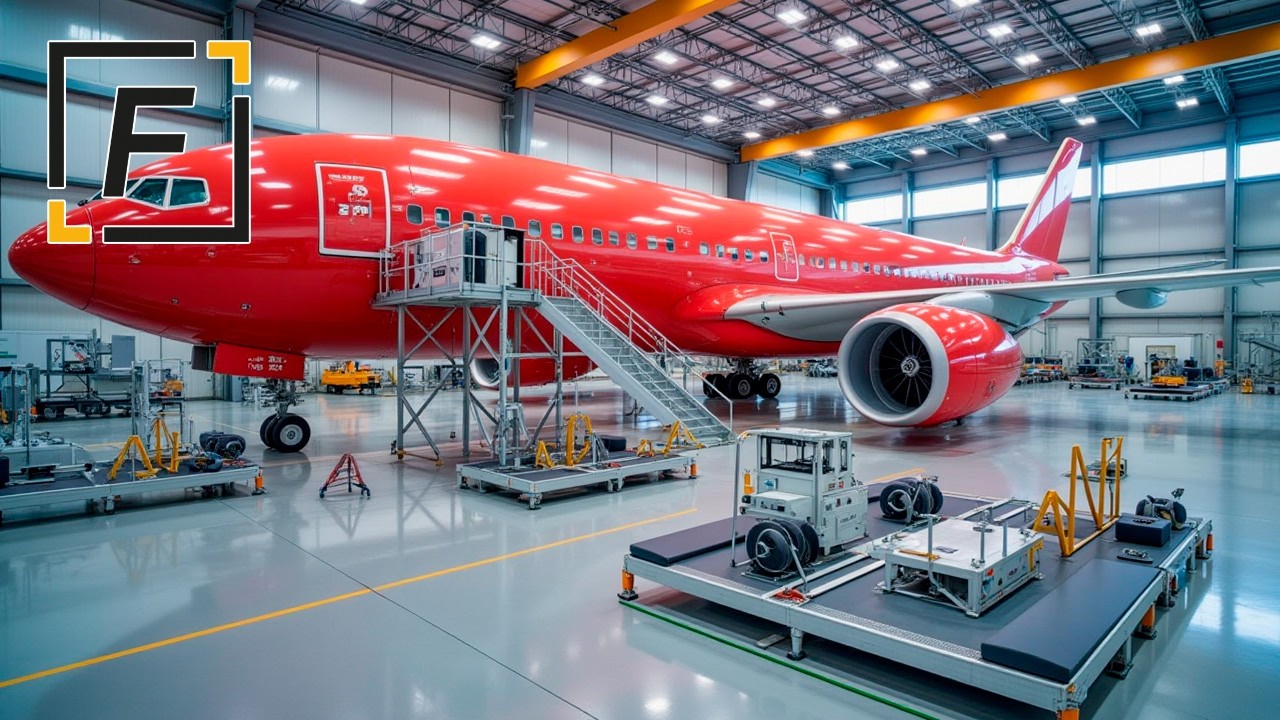 13 Millionen Kubikmeter! Der gigantische Boeing-Werk, wo Flugzeuge entstehen ✈️