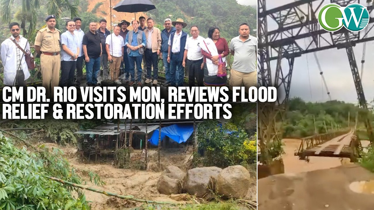 MON LANDSLIDE: CM DR. RIO INSPECTS GROUND SITUATION; REVIEWS RELIEF & RESTORATION EFFORTS