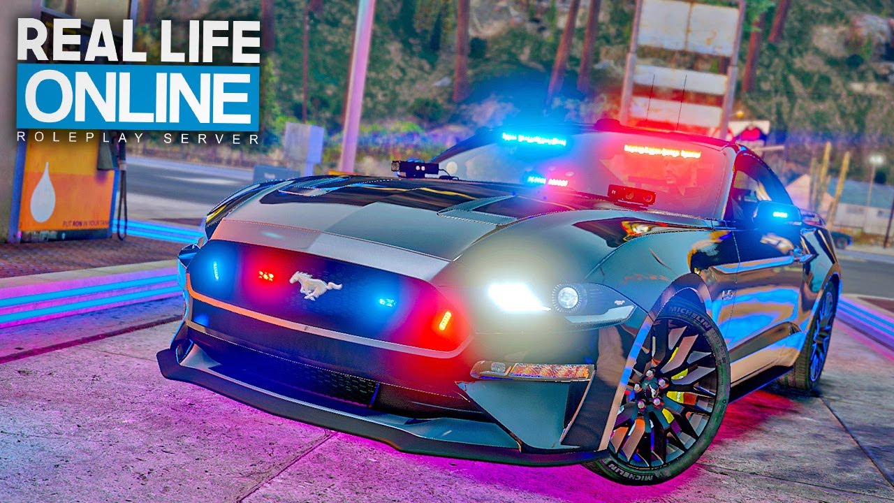 1000 PS POLIZEI MUSTANG vs. RASER! | GTA 5 RP Real Life Online