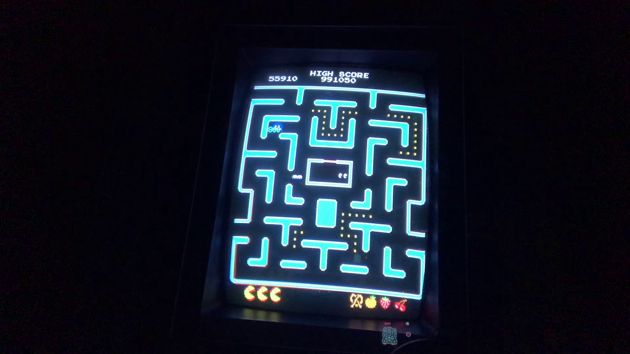 Ms. Pac-Man turbo killscreen 918,060 - Namco Class of '81 anniversary